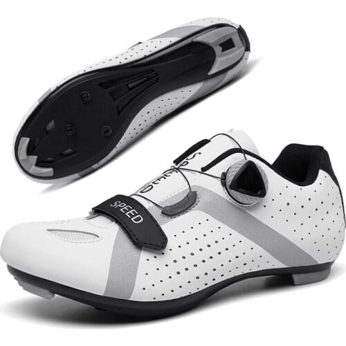 Cycling shoes mtb Mens spd cleat flat road bike shoes Outdoor Sports Breathable women Road cycling sneakers Bicycle footwear