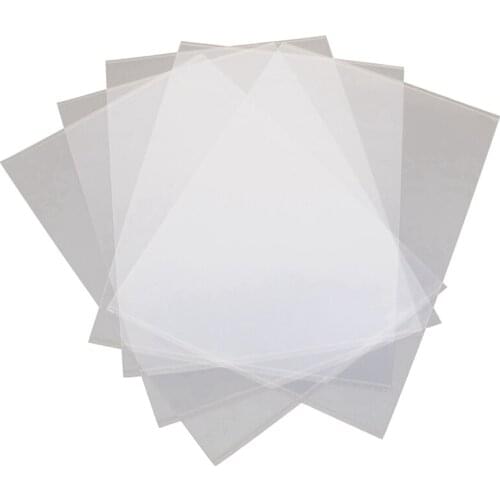 5 Sheets FEP Film 140X200mm x 0.1mm DLP LCD SLA Resin 3D Printer for Elegoo Mars Wanhao Duplicator D7, Photon