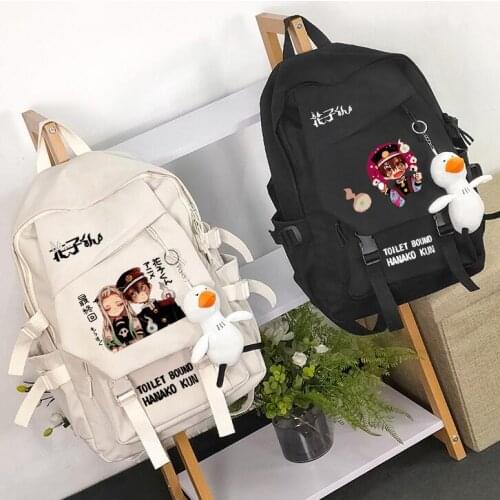 Anime Toilet-bound Jibaku Shounen Hanako Kun Backpack Teenagers Schoolbag Students Book Bag Pocket Backpacks For Gilrs Boys
