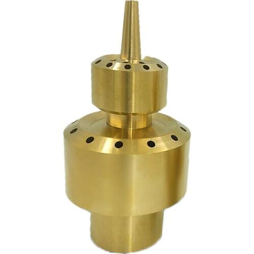 Fireworks Jet type Brass Layer Sprinkler Double Layer Style Sprinkler Nozzle Fountain nozzle