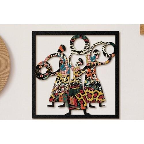 Triple Goddess Colorful Metal Wall Decor Table Canvas Painting Pictures Living Room Home Office Decoration Hanging Plaque Frame Nordic Styles New Fashion Trend Art Design Luxury Modern Creative Stylish Quality Gift