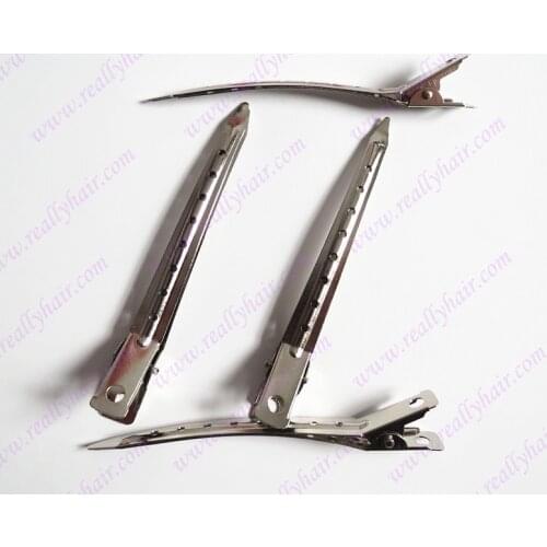 10pcs / pack hair extension section clips 9.0cm