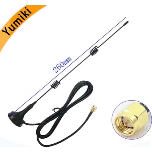 Wifi antenna high gain antenna male for CCTV little sucker antenna omnidirectional 30dbi antenna extension cord