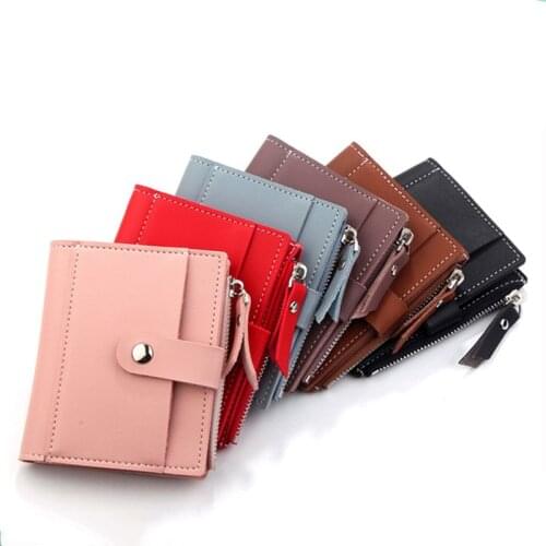 Red Style3 Womens Wallet Women Fashion Outdoor Dating Small Wallet Purse Female Girls Money Bag Small Coin Pocket Storage Bag