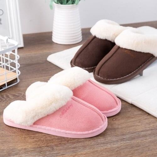 Winter cotton slippers mens and womens slippers home slippers super warmth multi-color optional