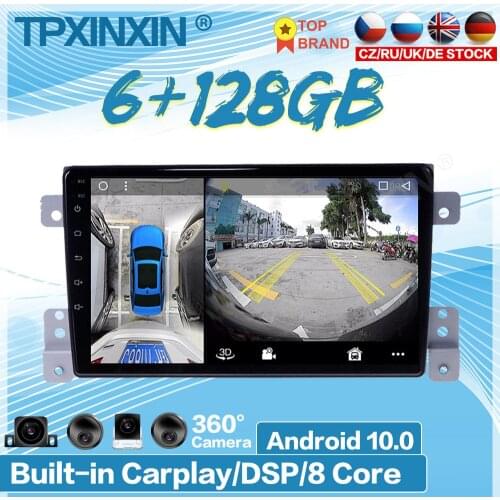 128G For Suzuki Grand Vitara 3 2005-2015 Car Multimedia Player Recorder Stereo Android Radio GPS Auto Audio Navigation Head Unit