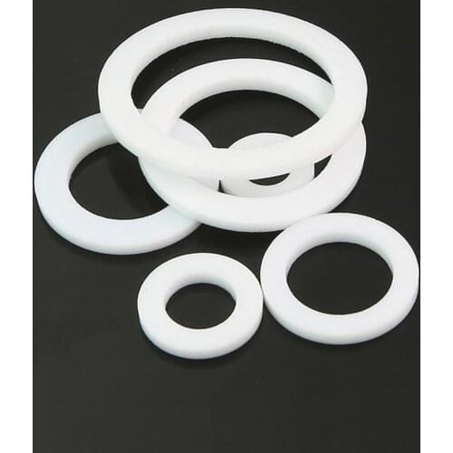 12x8x2mm PTFE Flat Washer Gaskets Spacer Insulation Sealing Ring Strip