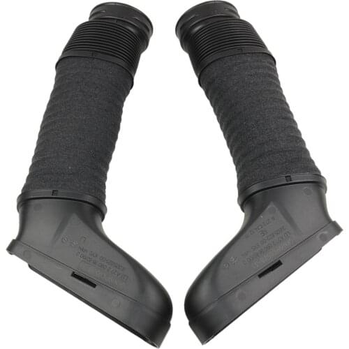 AP02 Pair Left & Right Air Intake Pipe for Mercedes 2720903582 2720901282 2720902882 2720903682 2720901382
