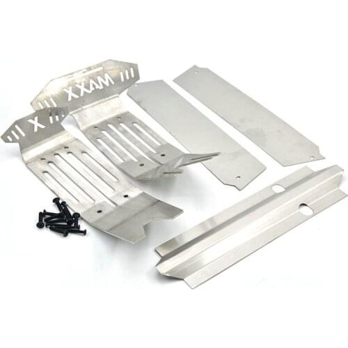 RC car TRAXXAS 89076-4 1/10 maxx bumper Chassis Armor Protection Skid Plate for Traxxass maxx option upgrade