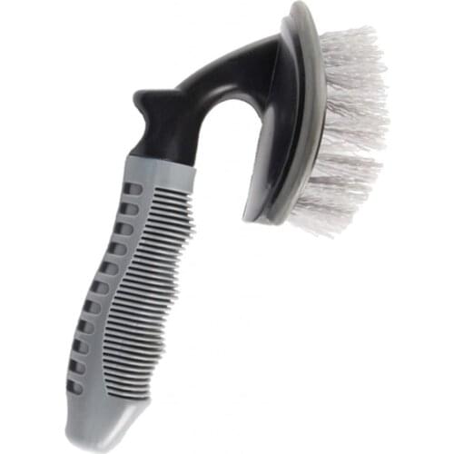 Car T-Type Wheel Tire Hub Tyre Scrub Detailing Brush Thorough Cleaning