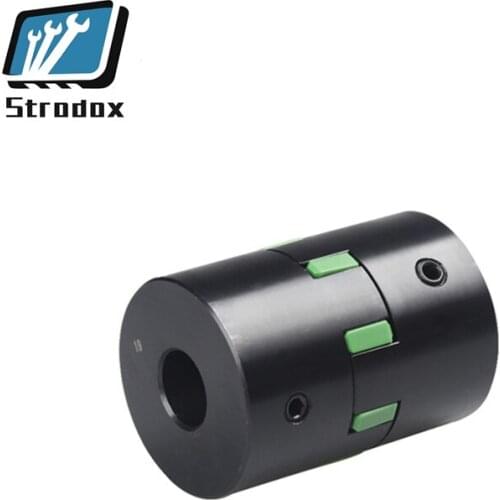 CFG plum blossom top wire coupling 45# steel high torque flexible coupling for engraving machine stepper motor connector