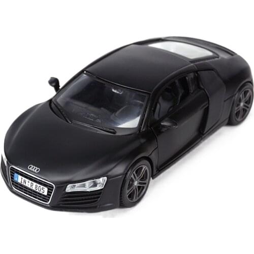 1:24 Audi R8 Sports Car Static Die Cast Vehicles Collectible Model Car Toys
