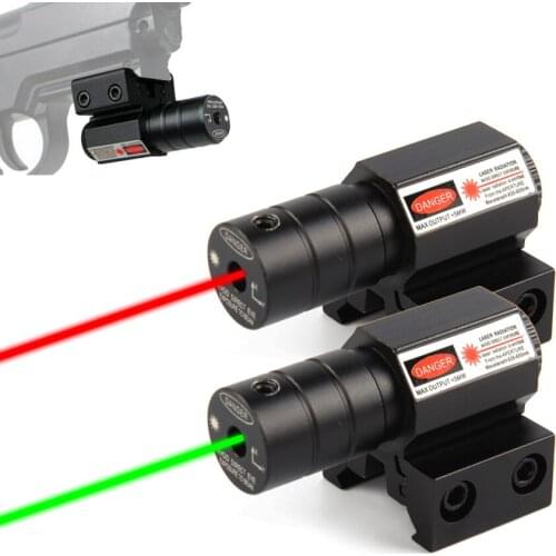 US Red Dot Laser Sight for Picatinny and Rifle with 635-655nm Adjustable 11mm/20mm Picatinny/Weaver Mount