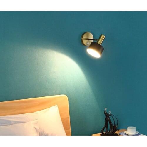 Nordic metal luxury bedside lampada comodino creative wiring free living room bedroom decor modern simple decorative light