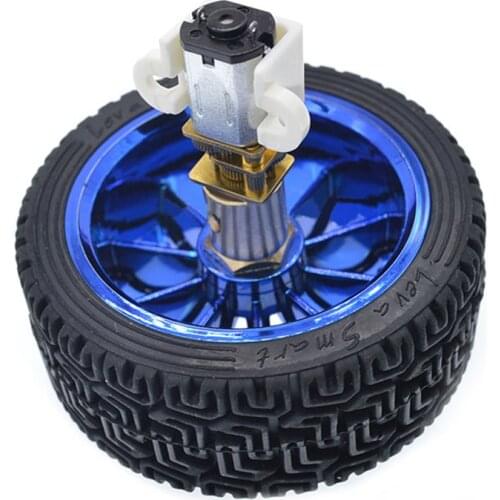 N20 DC 3V Mini Micro Metal Gear Motor 15-1500 RPM Reduction Gear Motor Electric Gear Reducer Motor With 65mm Wheel Encoder Motor