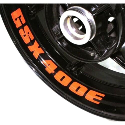 Motorcycle Wheel Sticker Decal Reflective Rim Bike Motorcycle Suitable for SUZUKI GSX 400E