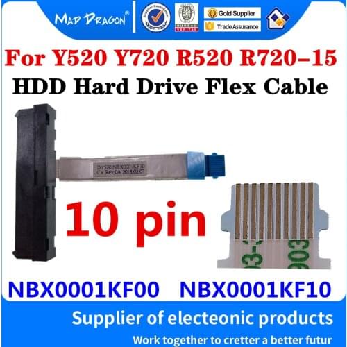 NBX0001KF00 NBX0001KF10 For Lenovo Y520 Y720 R520 R720-15 Laptop SSD HDD Line Hard Drive Flex Cable Connector Adapter Wire