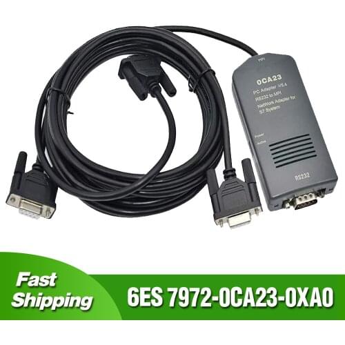 PC-MPI+ For Siemens S7-300/400PLC Porgramming Cable 6ES7 972-0CA23-0XA0 RS232 to MPI Adapter PC/MPI