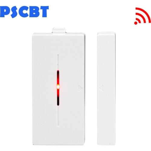 PSCBT 433MHz Door Alarm Window Sensor Sonoff Opening Burglar Alert For GSM WIFI Home Security Detector Alarm System