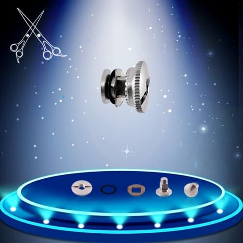 Adjustable Full Sets Screws Of Scissors Wholesales 100 Sets/lot Stainless Steel Screws Professional Hairdressing Accessorices