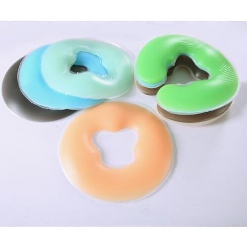 Silicone face cradle, face down pillow for beauty massage bed with 100 pcs Disposable non-woven lying pillow case free