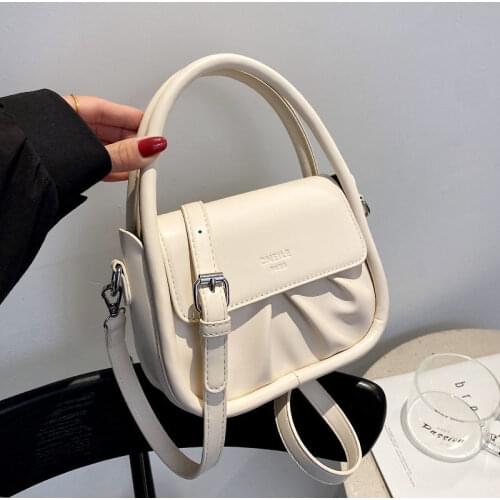 Crossbody Bag Shoulder Bag Female Designer Handbag Purse Women Bag Cloud Backpack Fashion 2021 New Trend PU Leather Solid Color