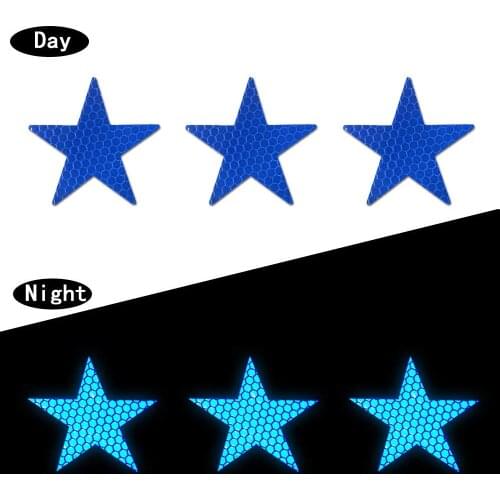 Reflective car Stickers Waterproof High Intensity SafetyWarning Tape stickers for RollerSkates bicycle motorcycle baby strollers
