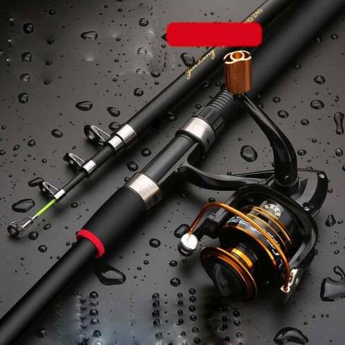 Telescopic Fishing Rod 100% Carbon Fiber Fishing Rod 2.1M2.4M2.7M3.0M3.6M Fishing Tool