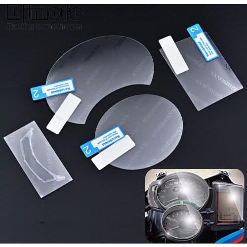 BJMOTO Motorcycle Accessories Dashboard Instrument Speedometer Film Screen Protector Stickers For BMW F800GS F800 GS All Year