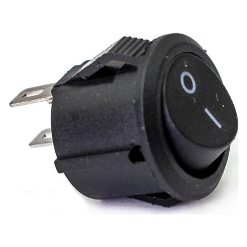 2Pin 16mm mini around switch 3A Electrical switches Snap-in ON OFF Rocker switch Position