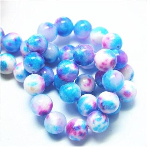 38pcs new jadee stone beads accessories round ball shape top fashion stone findings size 10mm top new beads choice hot beads par
