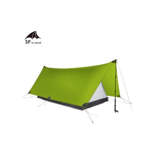 3F UL GEAR Ultralight Camping Tent 20D Nylon Both Sides Silicon shelter tarp 2 Person 3 Season