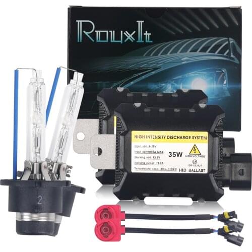 AC 35W D2S Xenon Lamp Kit Car Headlight Bulb HID Ballast 4300k 6000k 8000k xenon D2S D2R Car Light 12V