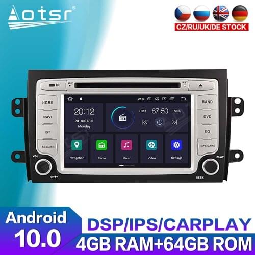 Android Car Radio For Suzuki SX4 2006 2007 2008 - 2012 Car Audio GPS Multimedia Player Recorder Touch Screen Head Unit Carplay