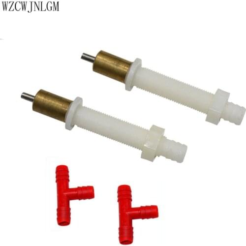 8mm long copper head automatic drinker rabbit chicken ostrich copper drinker nipple rabbit drinking water accessories equipment