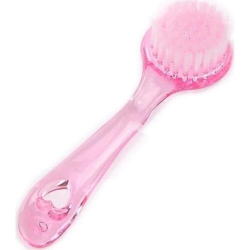 Free Shippin Hot Sales 1pcs/Set Crystal Nail Brush Dust Powder Remover Manicure Nail Art Brush Tools