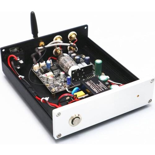 Bluetooth 12AU7 Tube Preamplifier + Bluetooth 5.0 APTX LDAC AAC Audio Receiver + DAC ES9018 24bit/96KHZ Audio Decoder