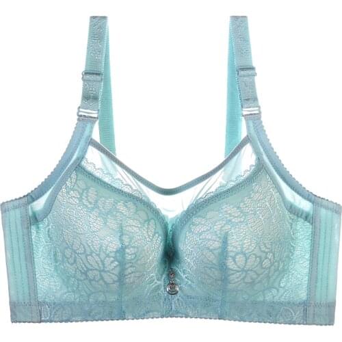 Bras for women bralette plus large size lace underwear push up intimates bh brassiere crop tops sexy lingerie minimizer bcd cups