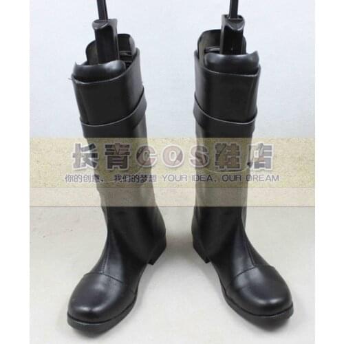 Chuunibyou Demo Koi Ga Shitai Shichimiya Satone Black Long Cosplay Shoes Boots C006