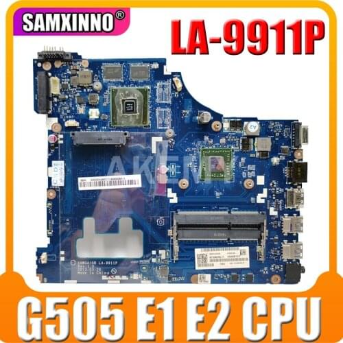 G505 VAWGA/GB LA-9911P motherboard For Lenovo g505 motherboard la-9911p motherboard Test Ok with E1 E2 CPU