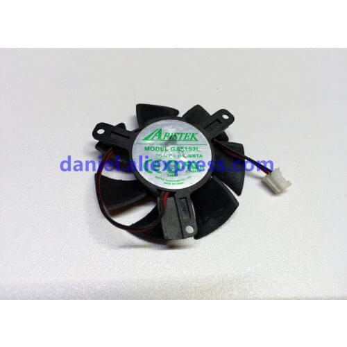 GA51S2L 0.13A GA51S2H -NNTK 0.18A graphics fan 2 wire 12V diameter 45mm hole pitch 39mm