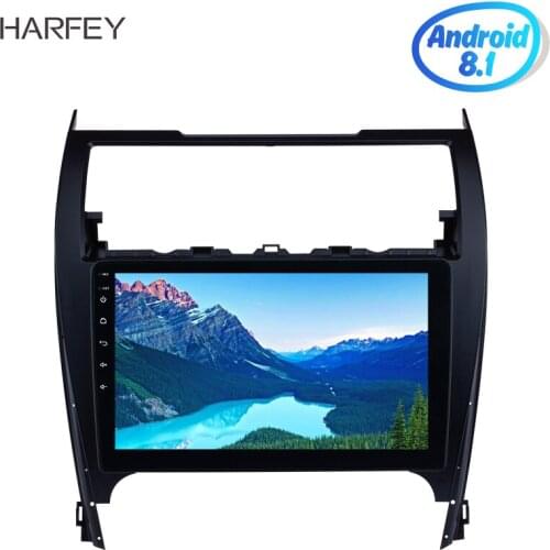 Harfey Android 10.0 HD Touchscreen 10.1"Car Radio Player For 2012-2017 TOYOTA CAMRY GPS WIFI Support OBD2 DAB+ SWC Bluetooth