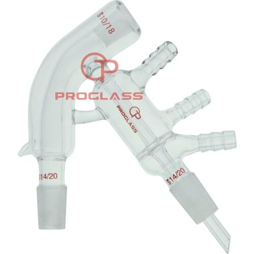 Laboratory Distilling Heads Jacketed for Short path 14/20