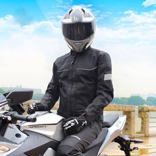 Mens Motorcycle Racing Jersey Retro Breathable Bike Clothing Sportswear Cycling Jersey Reflective Stripes Jacket