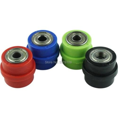 8mm 10mm Drive Chain Roller Tensioner Bike Pulley Wheel Slider Guide For Street Enduro Motorcycle Motocross ATV CRF CR XR YZ WR
