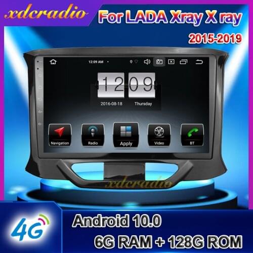 Xdcradio 9" Touch Android 10 For LADA Xray X Ray Car Radio Auto DVD Multimedia Video Player GPS Navigation Carplay 6+128G 4G