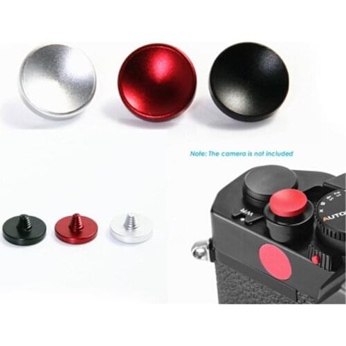3pcs Metal Concave Surface Camera Soft Shutter Release Button For Fujifilm/Fuji XT20 X100F X-T2 X100T X-T10 X20
