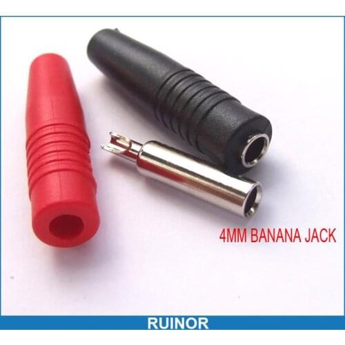 40pcs Copper 4mm Banana Socket Female for for Banana Plug Test Probes