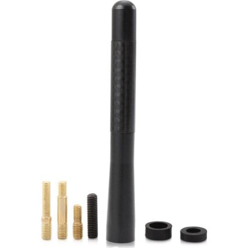 12cm Carbon Fiber Car Antenna Aerials for Ford focus 2 and 3 fiesta kuga ecosport for Mazda 2 3 6 MX-5 Miata RX-8 High quality