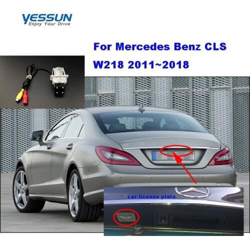 Yessun Car Rear View Camera For Mercedes Benz CLS W218 2011~2018 HD CCD Night Vision backup camera/license plate camera